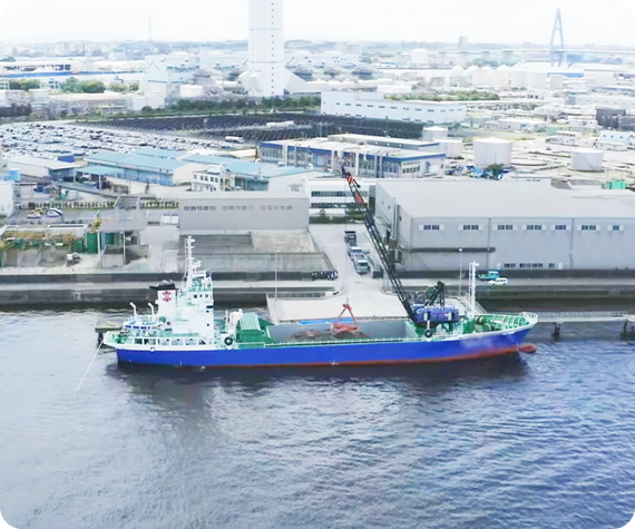 自社専用バース(名古屋事業所・横浜事務所※)