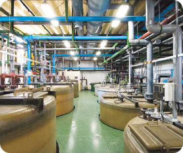 石灰凝集タンク・中和タンク・油水分離タンク